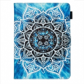 Folio-hoesje voor Samsung Galaxy Tab S5e Sneeuwvlok-mandala