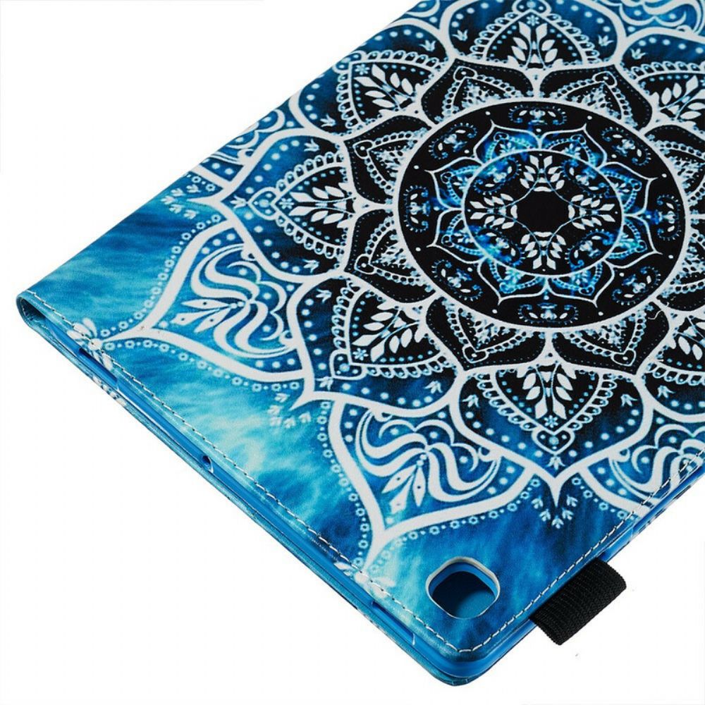 Folio-hoesje voor Samsung Galaxy Tab S5e Sneeuwvlok-mandala