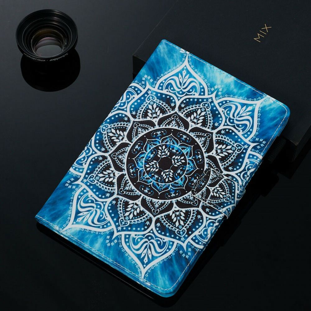 Folio-hoesje voor Samsung Galaxy Tab S5e Sneeuwvlok-mandala