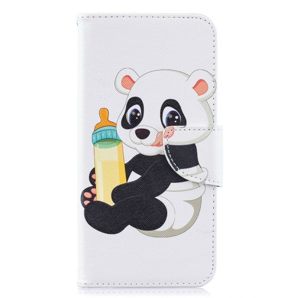 Folio-hoesje voor Samsung Galaxy A10 Babypanda