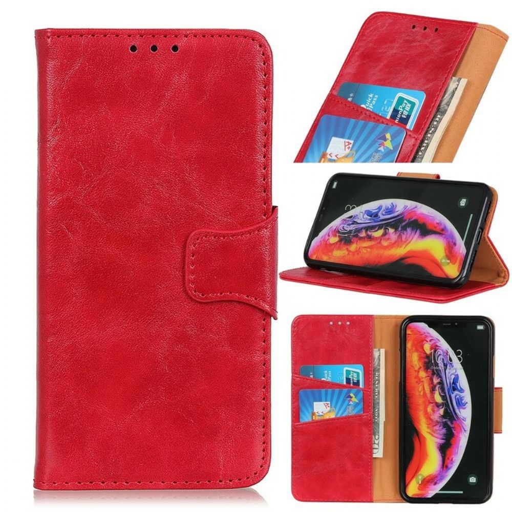 Folio-hoesje voor Samsung Galaxy A10 Flip Case Dubbelzijdige Magnetische Klep