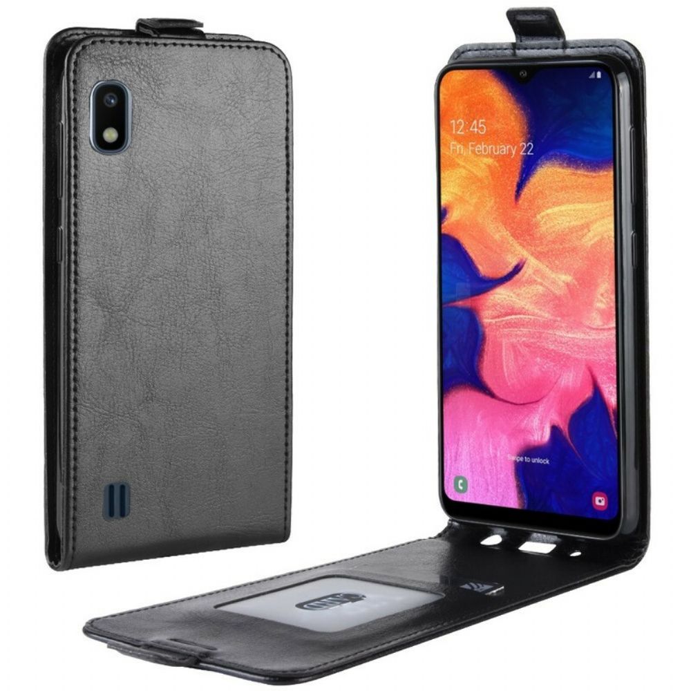 Folio-hoesje voor Samsung Galaxy A10 Flip Case Opvouwbaar Leereffect