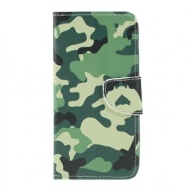 Folio-hoesje voor Samsung Galaxy A10 Militaire Camouflage