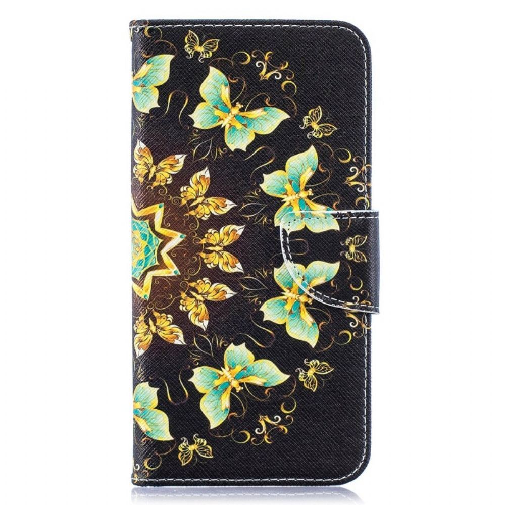 Folio-hoesje voor Samsung Galaxy A10 Vlindermandala