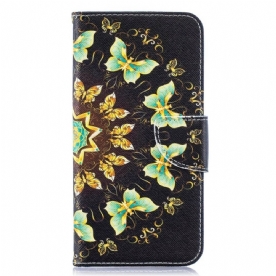 Folio-hoesje voor Samsung Galaxy A10 Vlindermandala