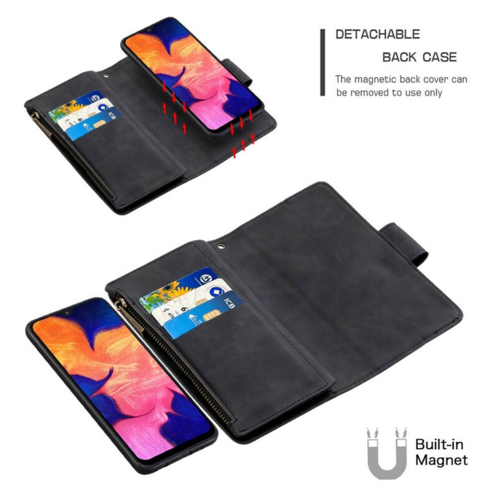 Hoesje Folio-hoesje voor Samsung Galaxy A10 Binfen Kleur Afneembaar