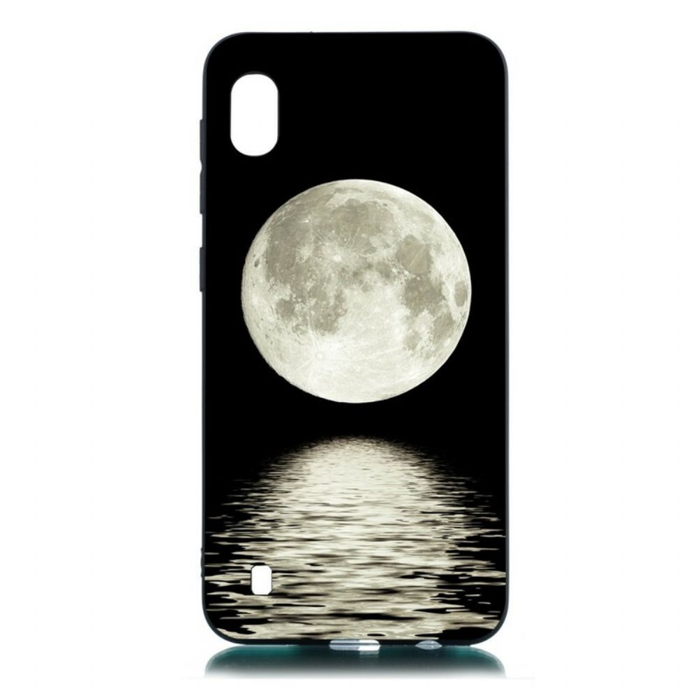 Hoesje voor Samsung Galaxy A10 Marine Moon Flexibele Siliconen