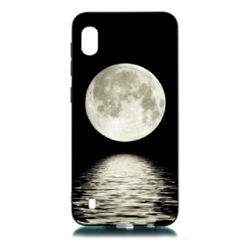 Hoesje voor Samsung Galaxy A10 Marine Moon Flexibele Siliconen