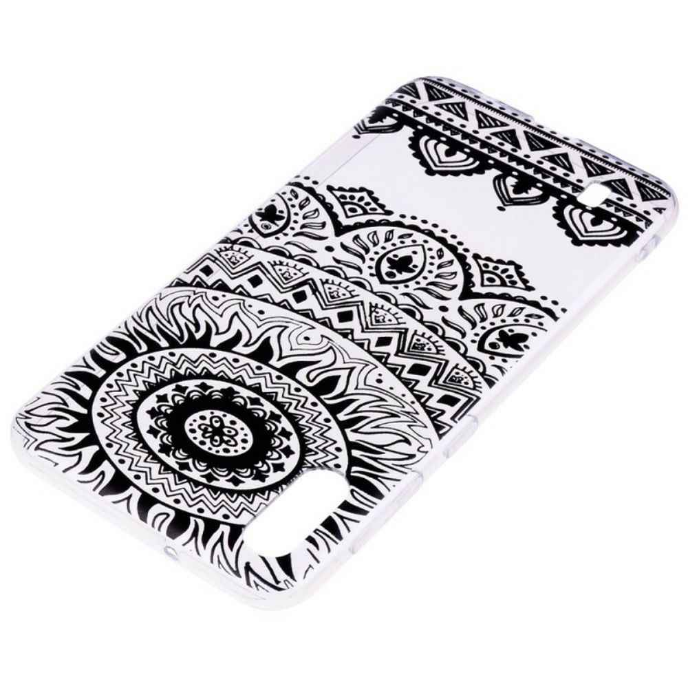 Hoesje voor Samsung Galaxy A10 Naadloze Bloemen Mandala