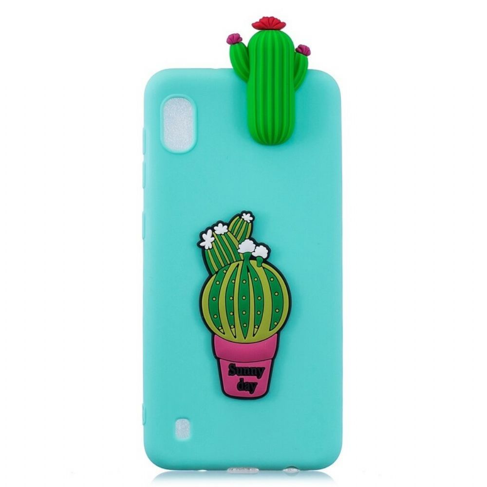 Telefoonhoesje voor Samsung Galaxy A10 De 3d Cactus