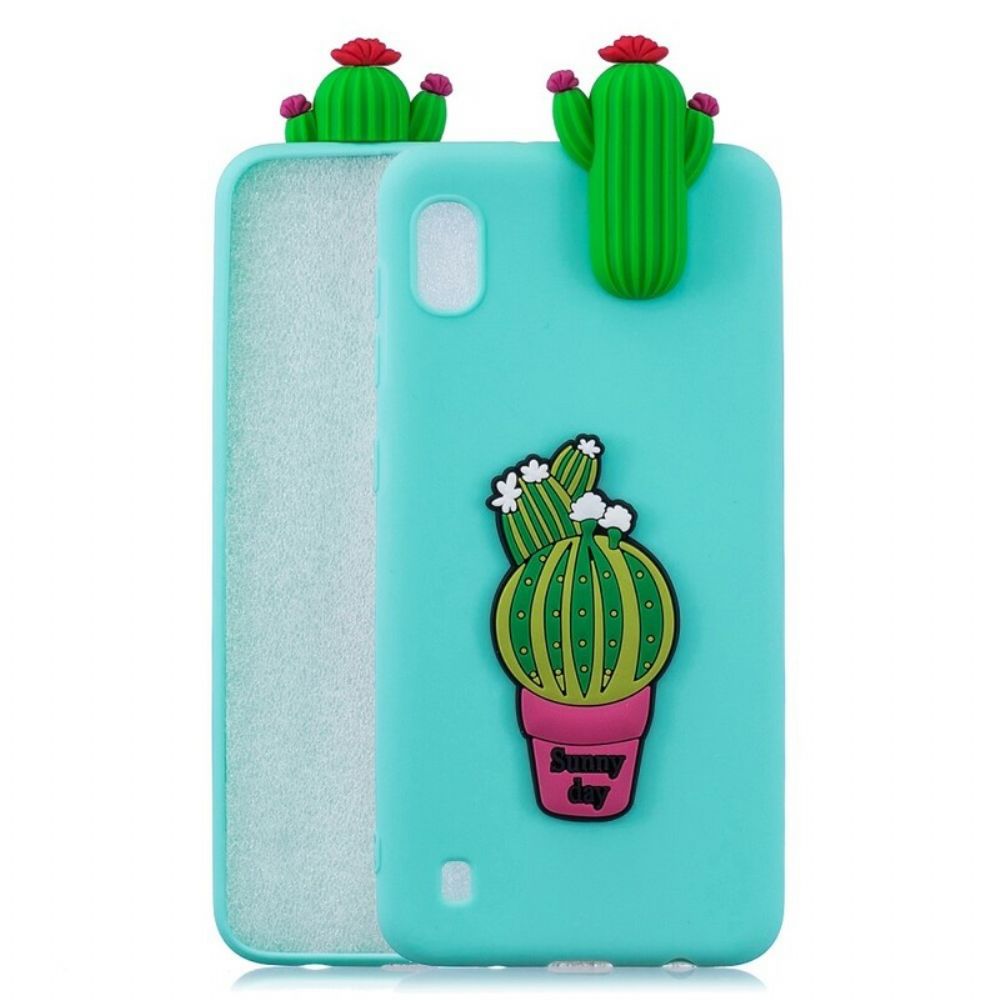 Telefoonhoesje voor Samsung Galaxy A10 De 3d Cactus