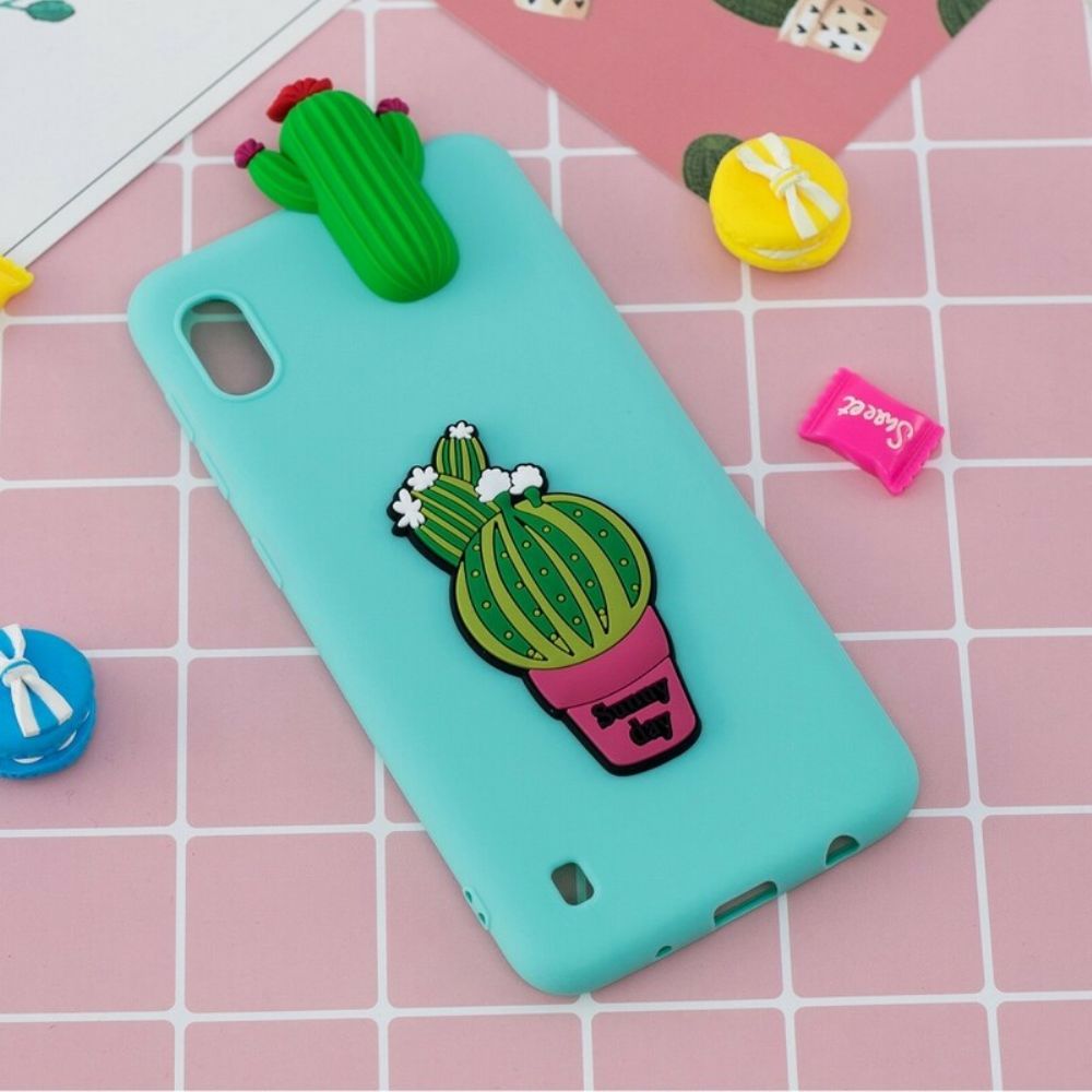 Telefoonhoesje voor Samsung Galaxy A10 De 3d Cactus