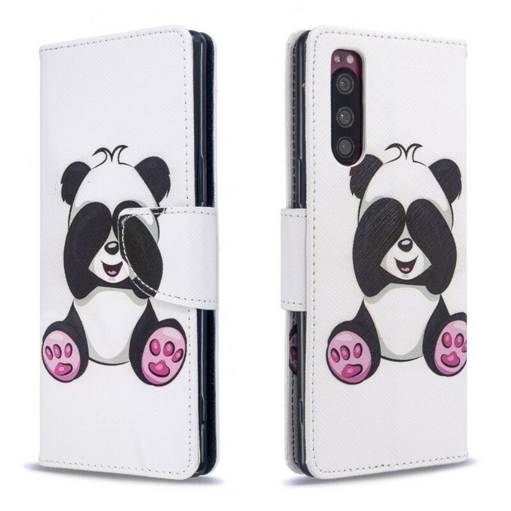 Flip Case voor Sony Xperia 5 Pandaplezier