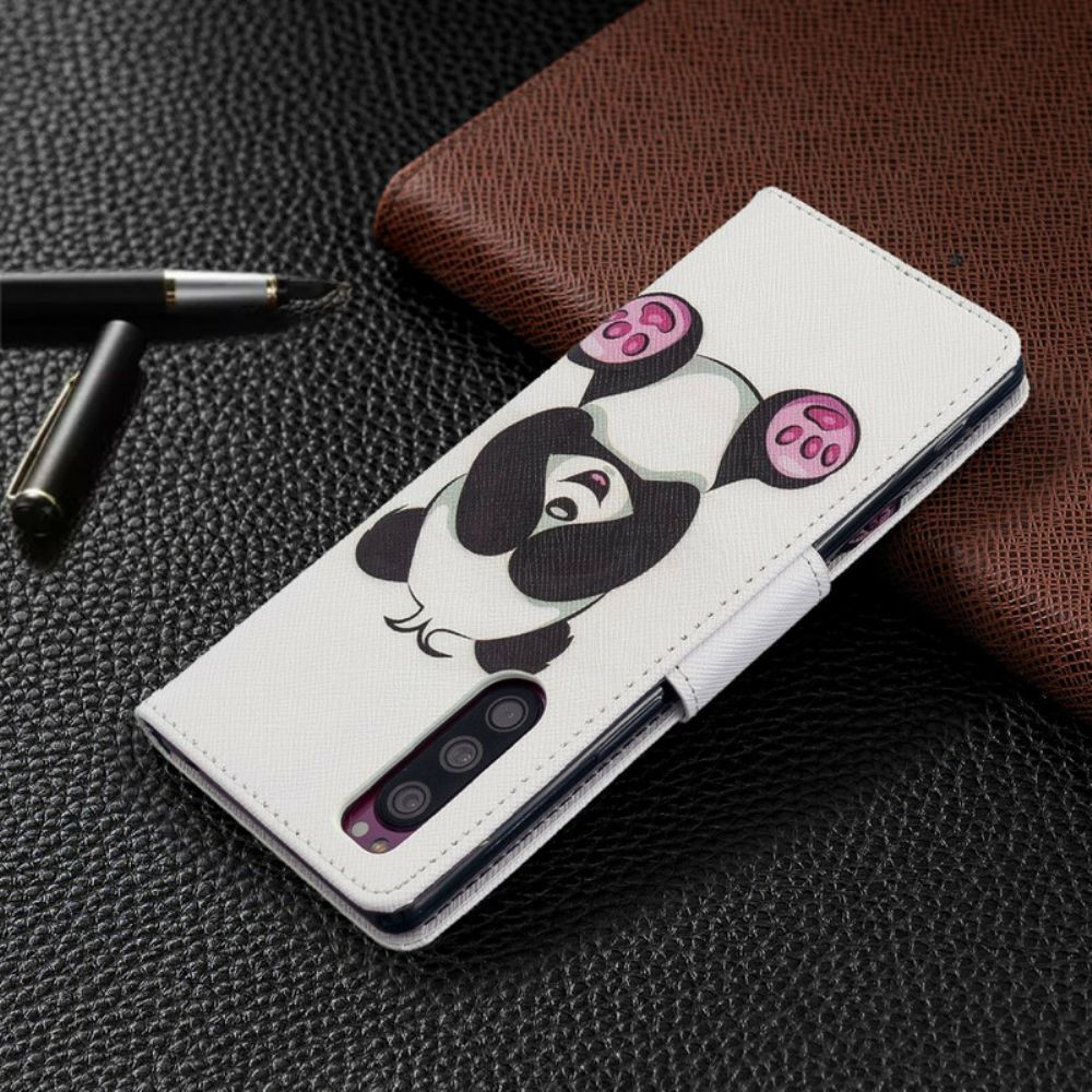 Flip Case voor Sony Xperia 5 Pandaplezier