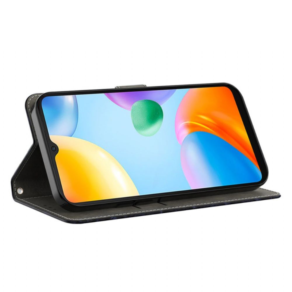 Flip Case Leren Xiaomi 14 Slapende Uil