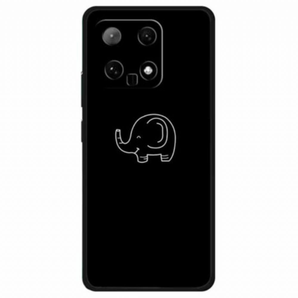 Hoesje Voor Xiaomi 14 Kleine Olifant