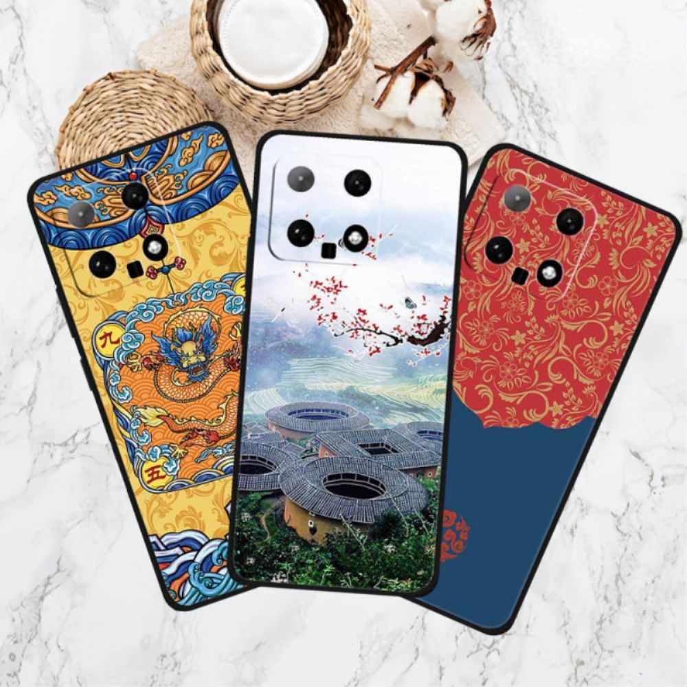 Hoesje Xiaomi 14 Eiffeltoren Bescherming Hoesje