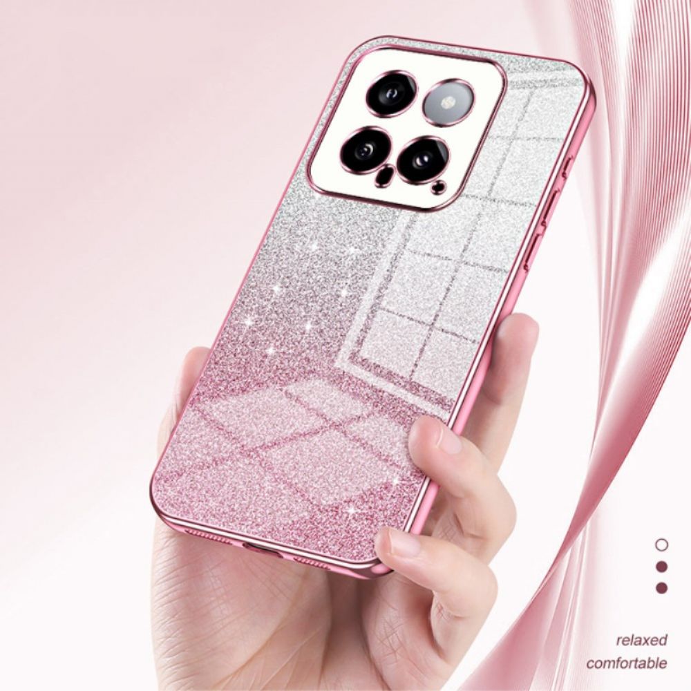 Hoesje Xiaomi 14 Verloopglitter