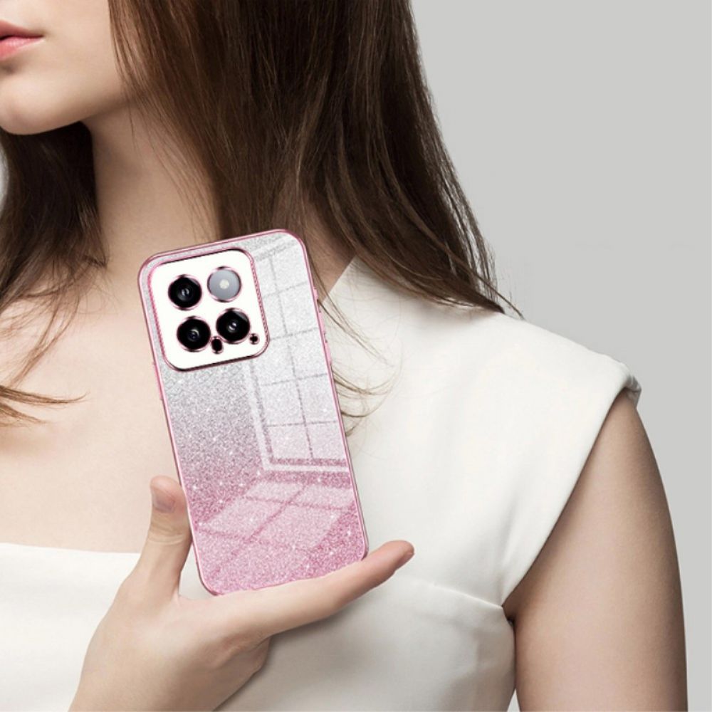 Hoesje Xiaomi 14 Verloopglitter