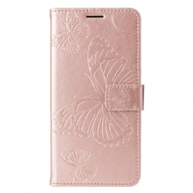 Leren Hoesje Voor Xiaomi 14 Reuzevlinders