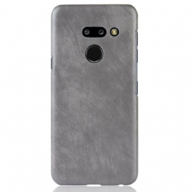 Hoesje voor LG G8 ThinQ Lichi Leereffect