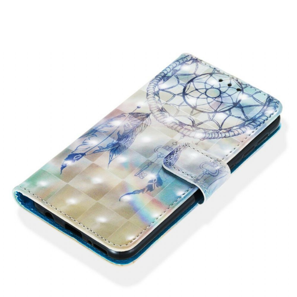 Leren Hoesje voor Samsung Galaxy A10e Aquarel Dromenvanger