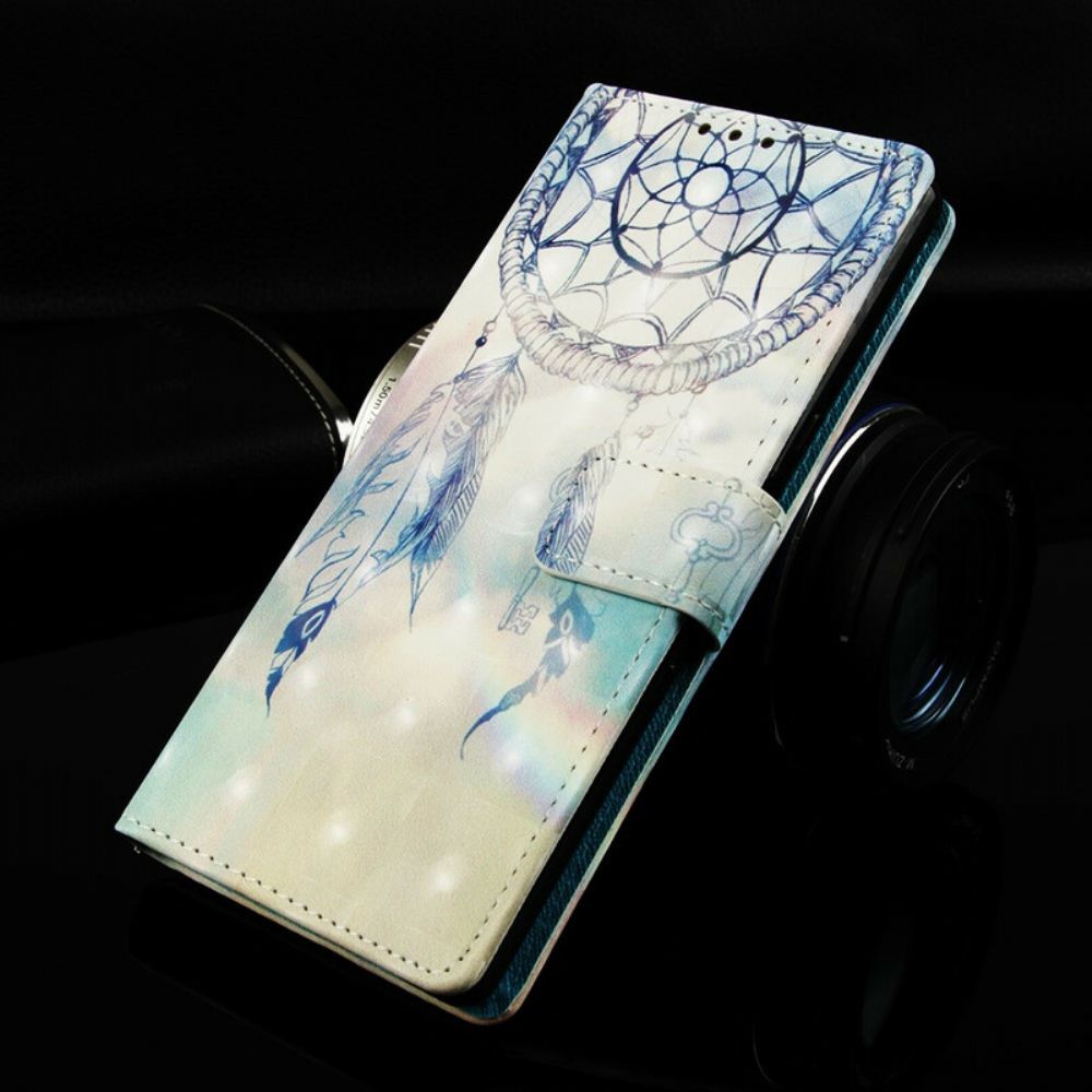 Leren Hoesje voor Samsung Galaxy A10e Aquarel Dromenvanger