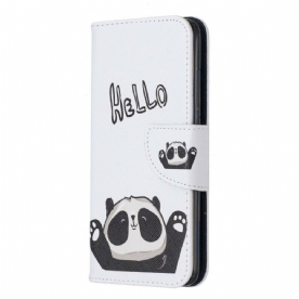 Folio-hoesje voor Xiaomi Redmi 7A Hallo Panda