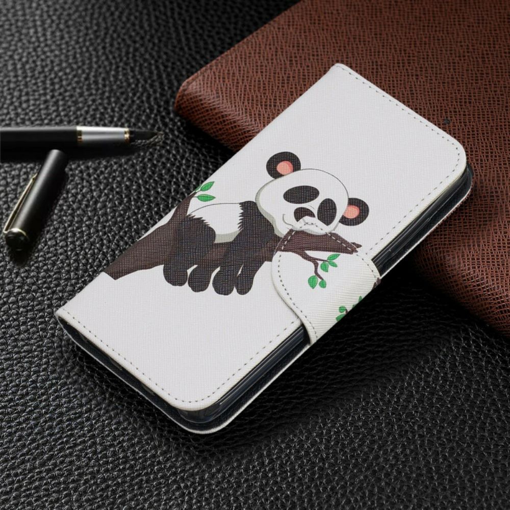 Folio-hoesje voor Xiaomi Redmi 7A Luie Panda