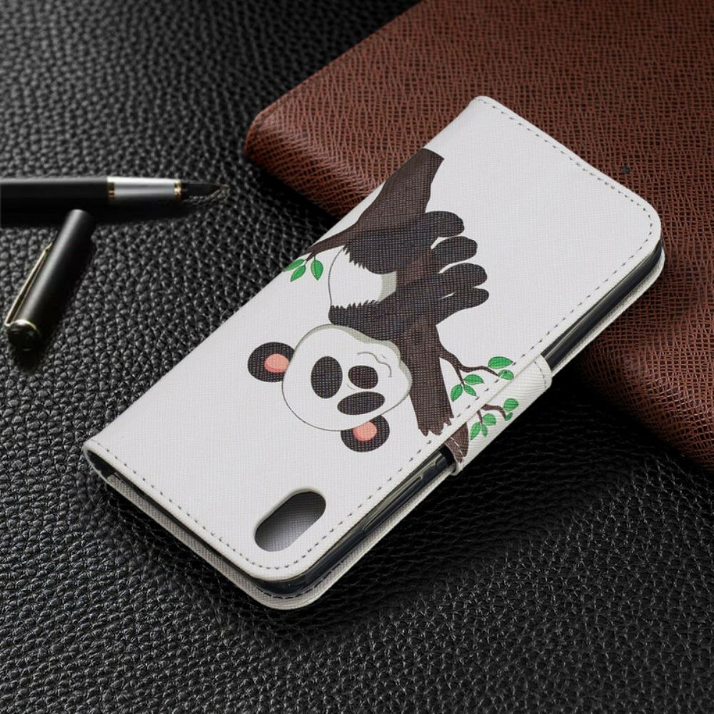 Folio-hoesje voor Xiaomi Redmi 7A Luie Panda