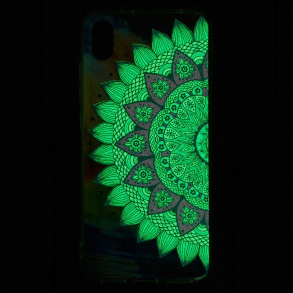 Hoesje voor Xiaomi Redmi 7A Fluorescerende Kleurrijke Mandala