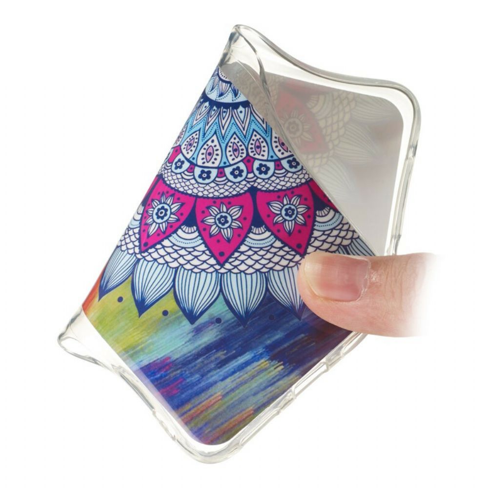 Hoesje voor Xiaomi Redmi 7A Fluorescerende Kleurrijke Mandala