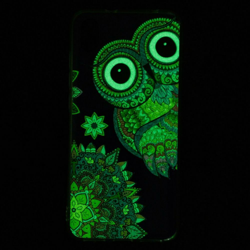 Hoesje voor Xiaomi Redmi 7A Fluorescerende Uil