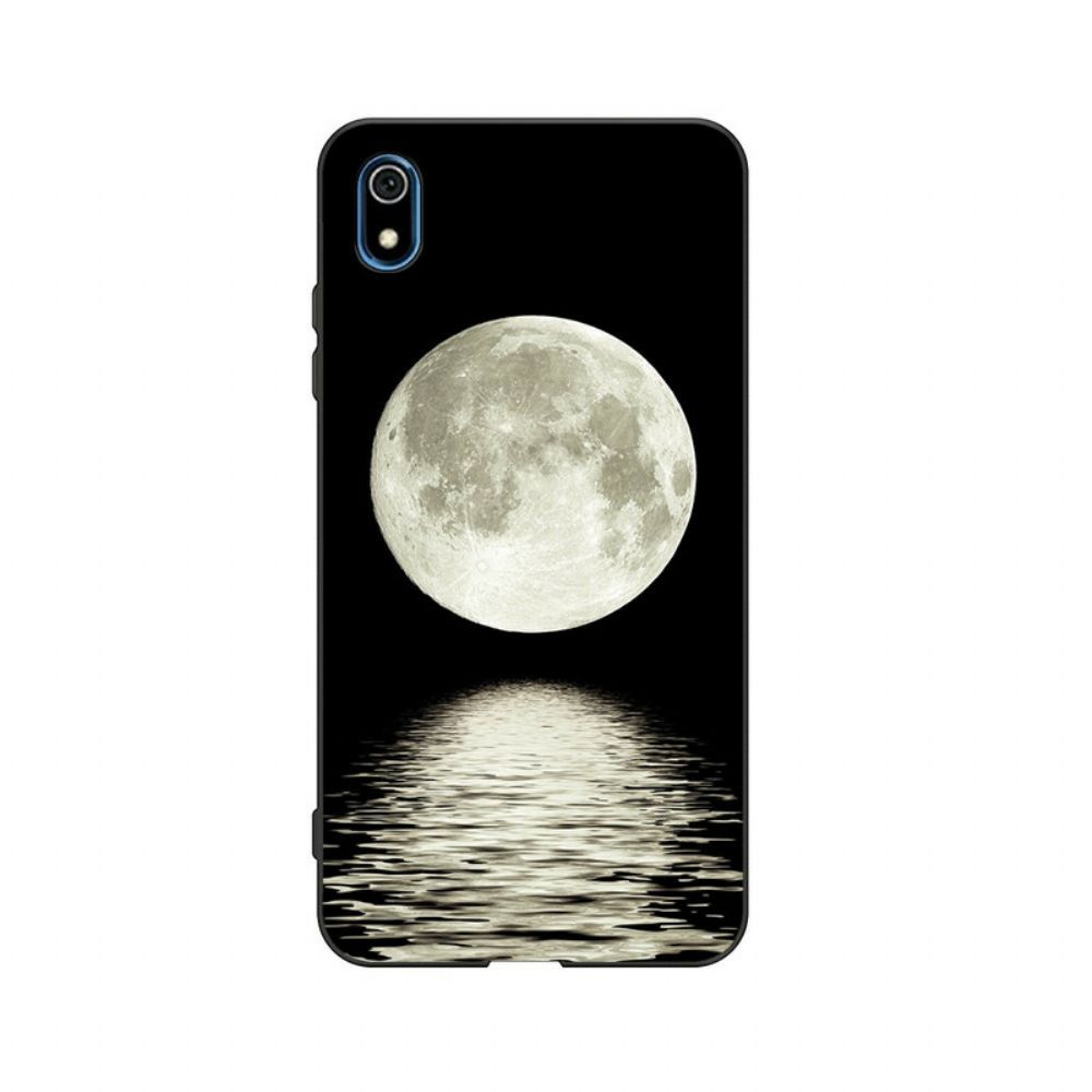 Hoesje voor Xiaomi Redmi 7A Marine Moon Flexibele Siliconen