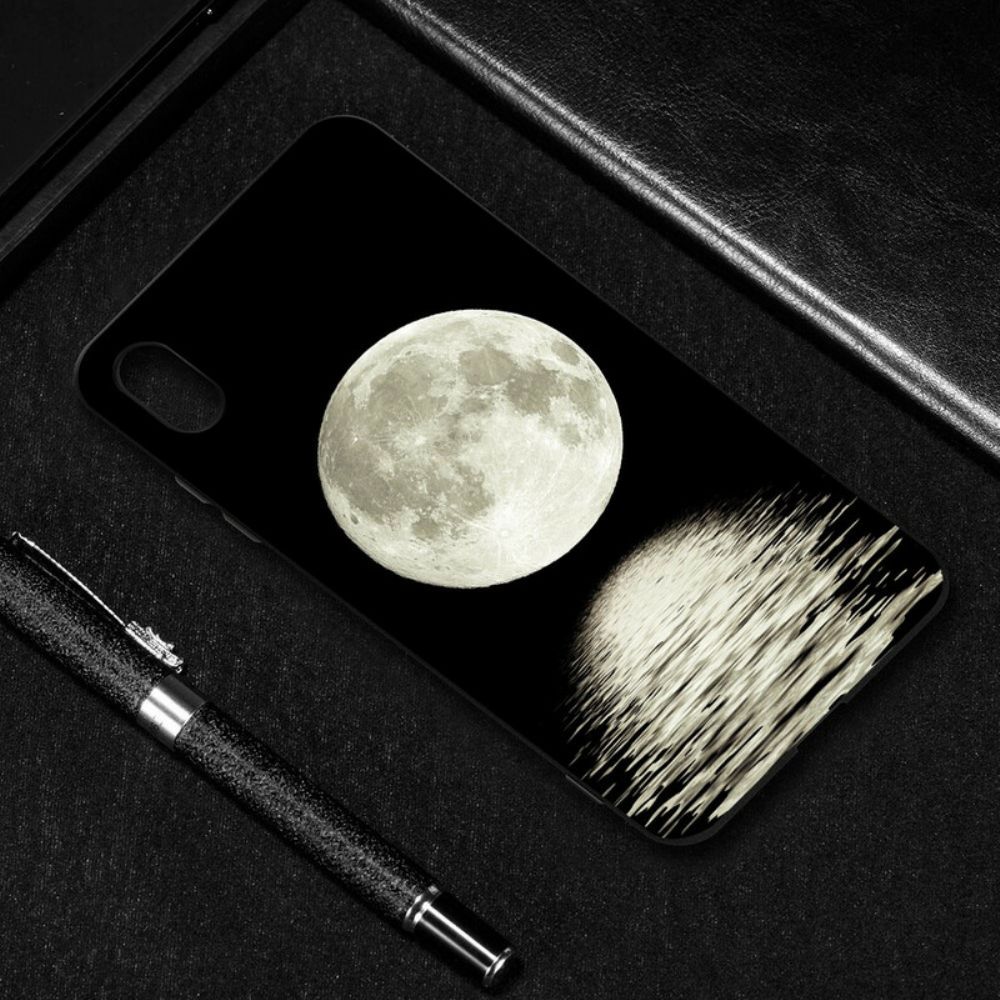 Hoesje voor Xiaomi Redmi 7A Marine Moon Flexibele Siliconen