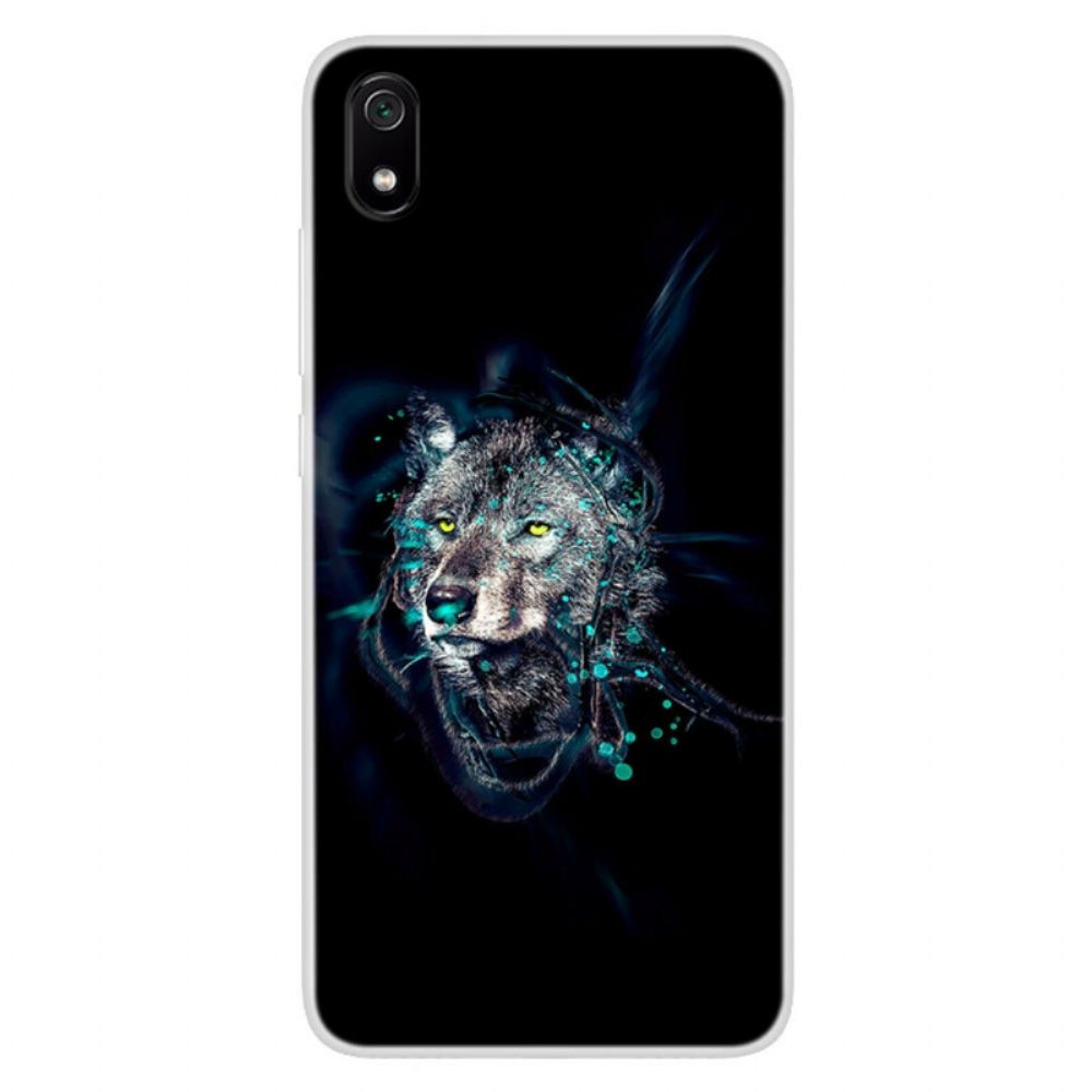 Hoesje voor Xiaomi Redmi 7A Wolfkleur