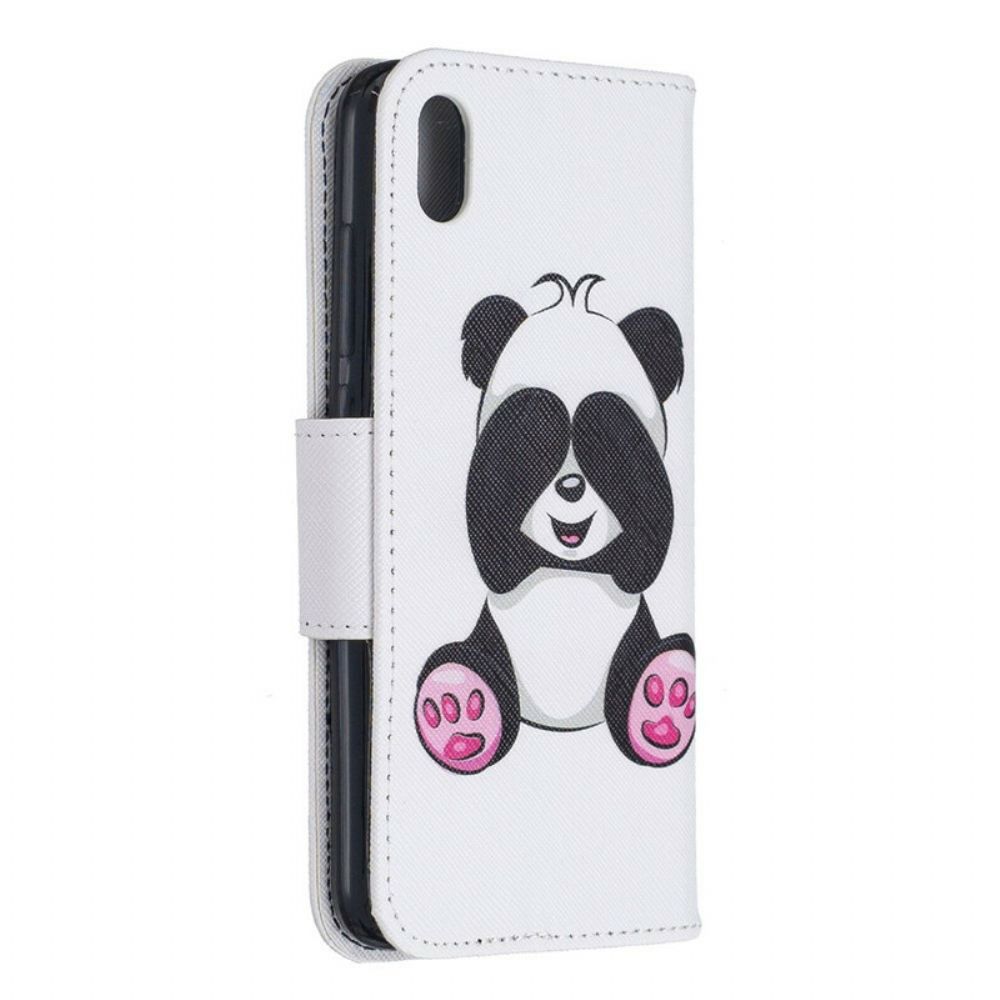 Leren Hoesje voor Xiaomi Redmi 7A Pandaplezier