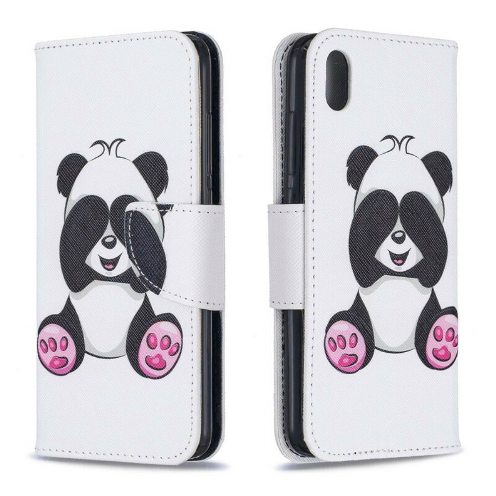 Leren Hoesje voor Xiaomi Redmi 7A Pandaplezier