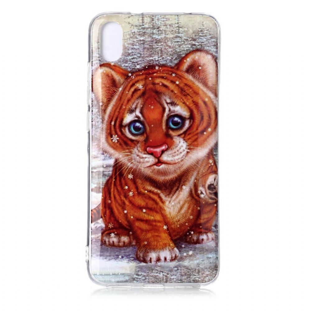 Telefoonhoesje voor Xiaomi Redmi 7A Baby Tijger