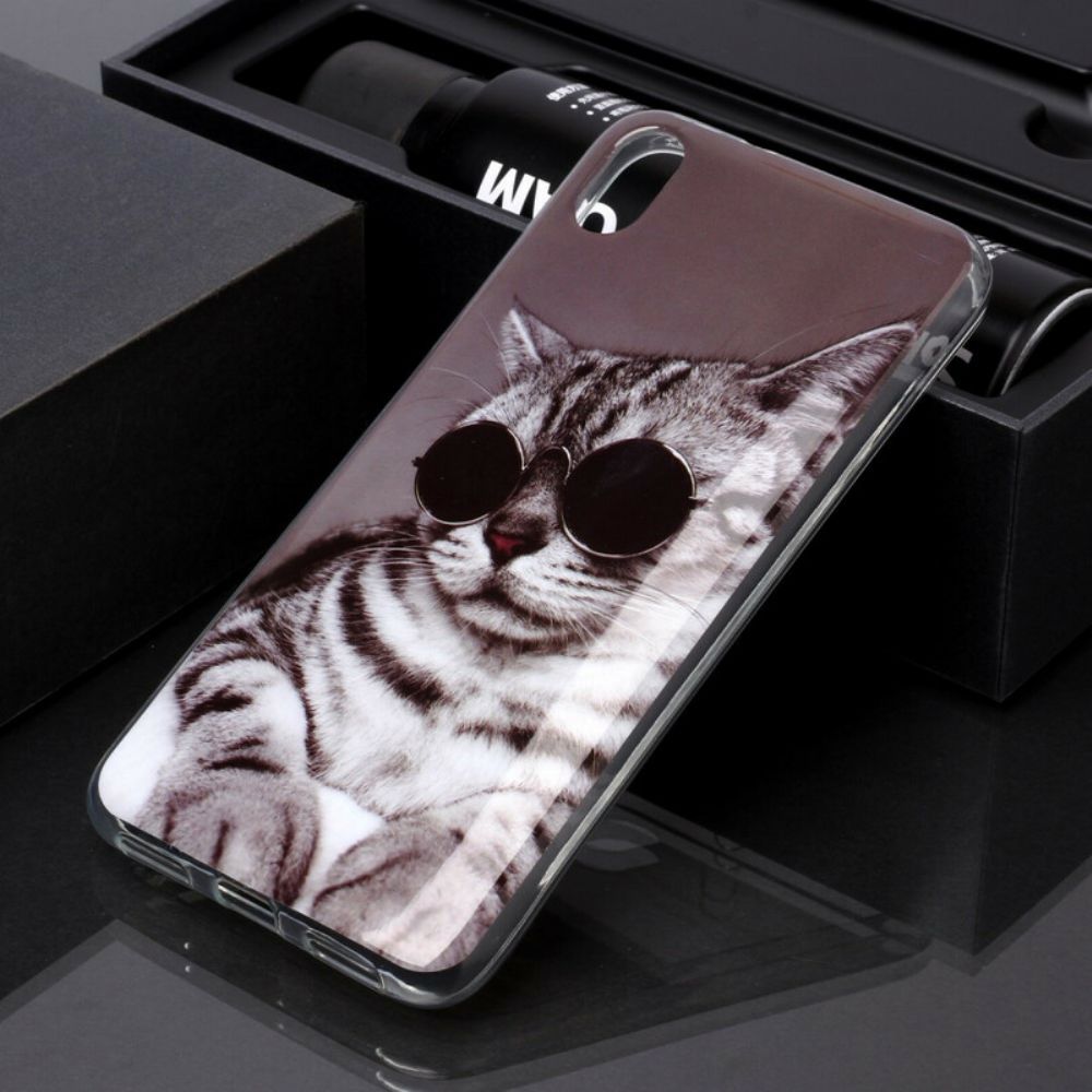 Telefoonhoesje voor Xiaomi Redmi 7A Mijn Incognito Kitten