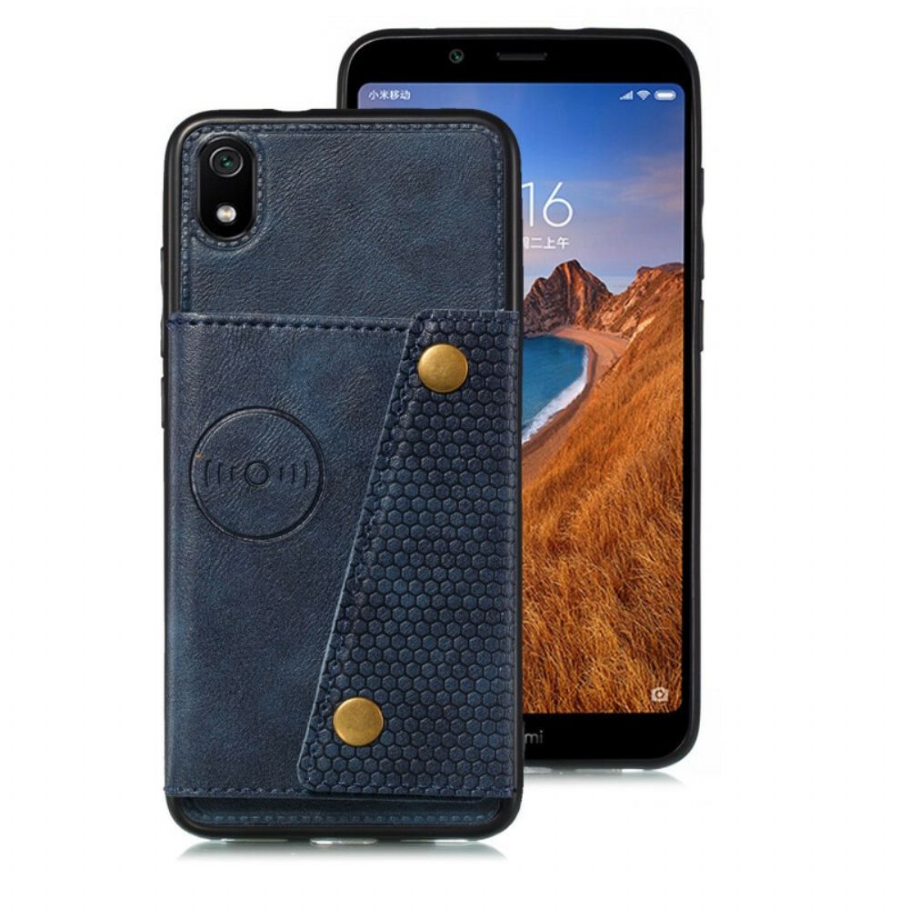 Telefoonhoesje voor Xiaomi Redmi 7A Portemonnee Leren Snap Portemonnee