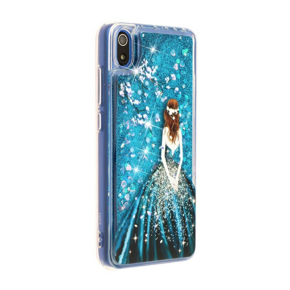 Telefoonhoesje voor Xiaomi Redmi 7A Prinses Glitter