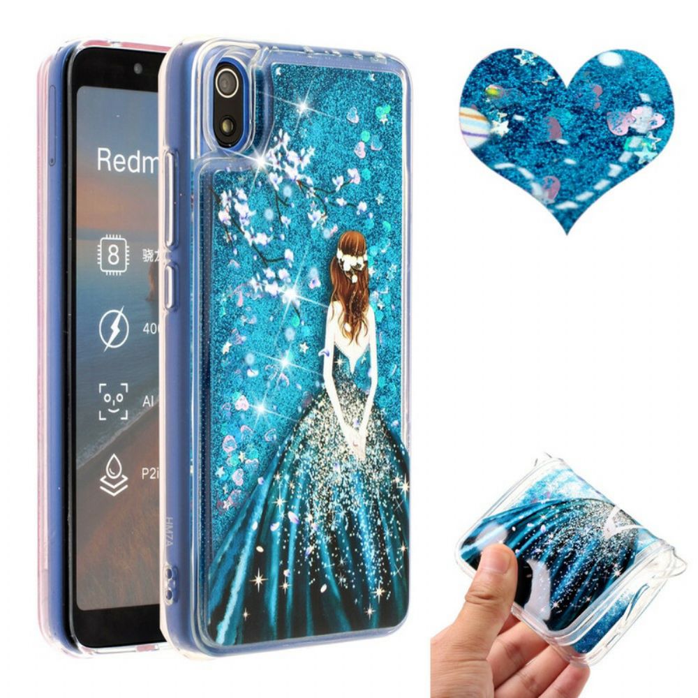 Telefoonhoesje voor Xiaomi Redmi 7A Prinses Glitter