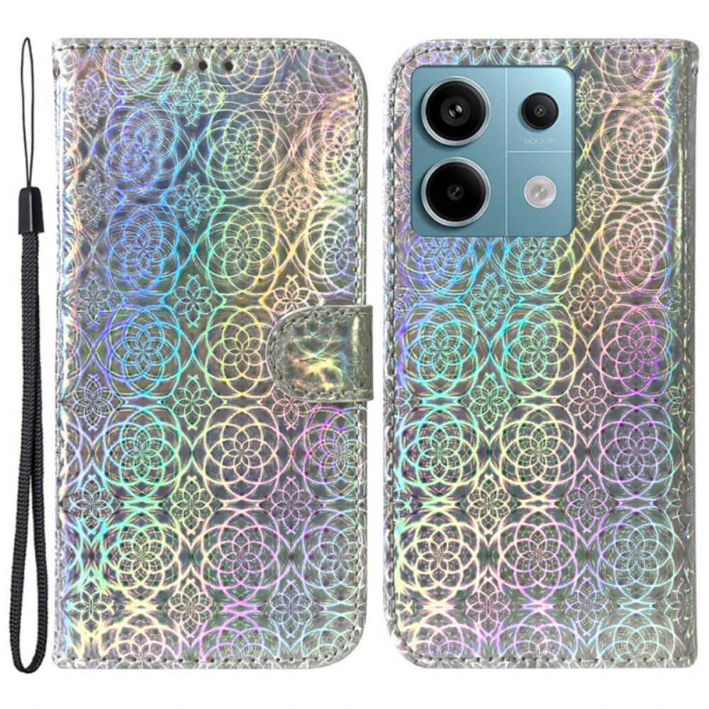 Bescherming Hoesje Xiaomi Redmi Note 13 Pro 5g Patroon Discoband