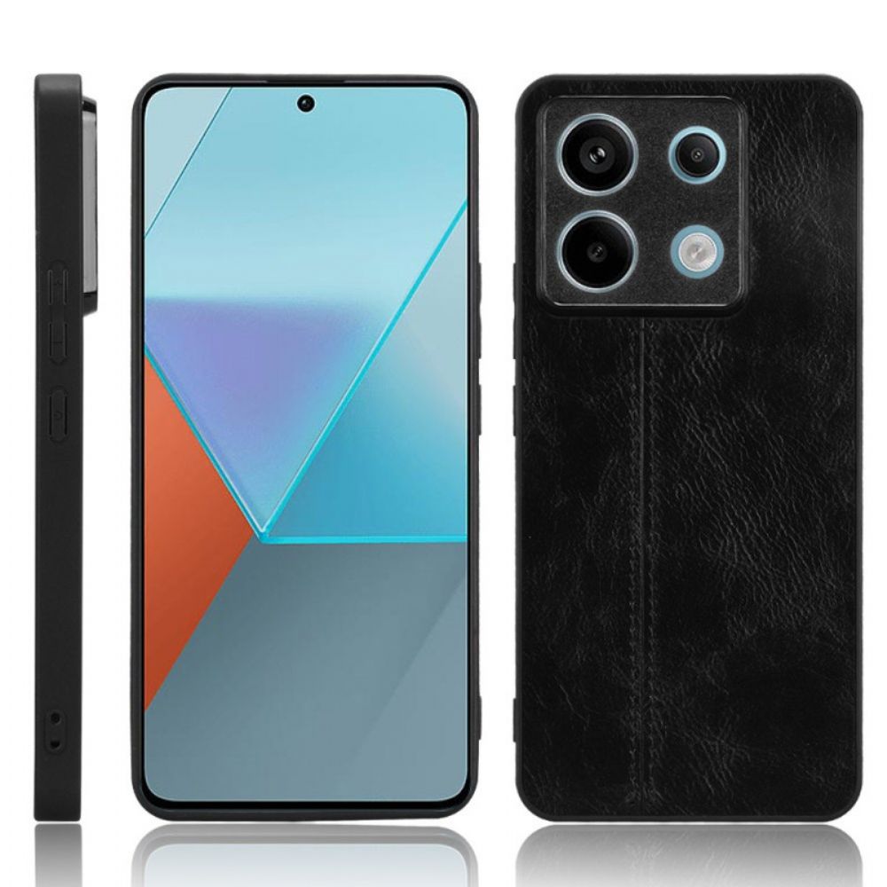 Case Hoesje Xiaomi Redmi Note 13 Pro 5g Telefoonhoesje Kunstleer Stiksels