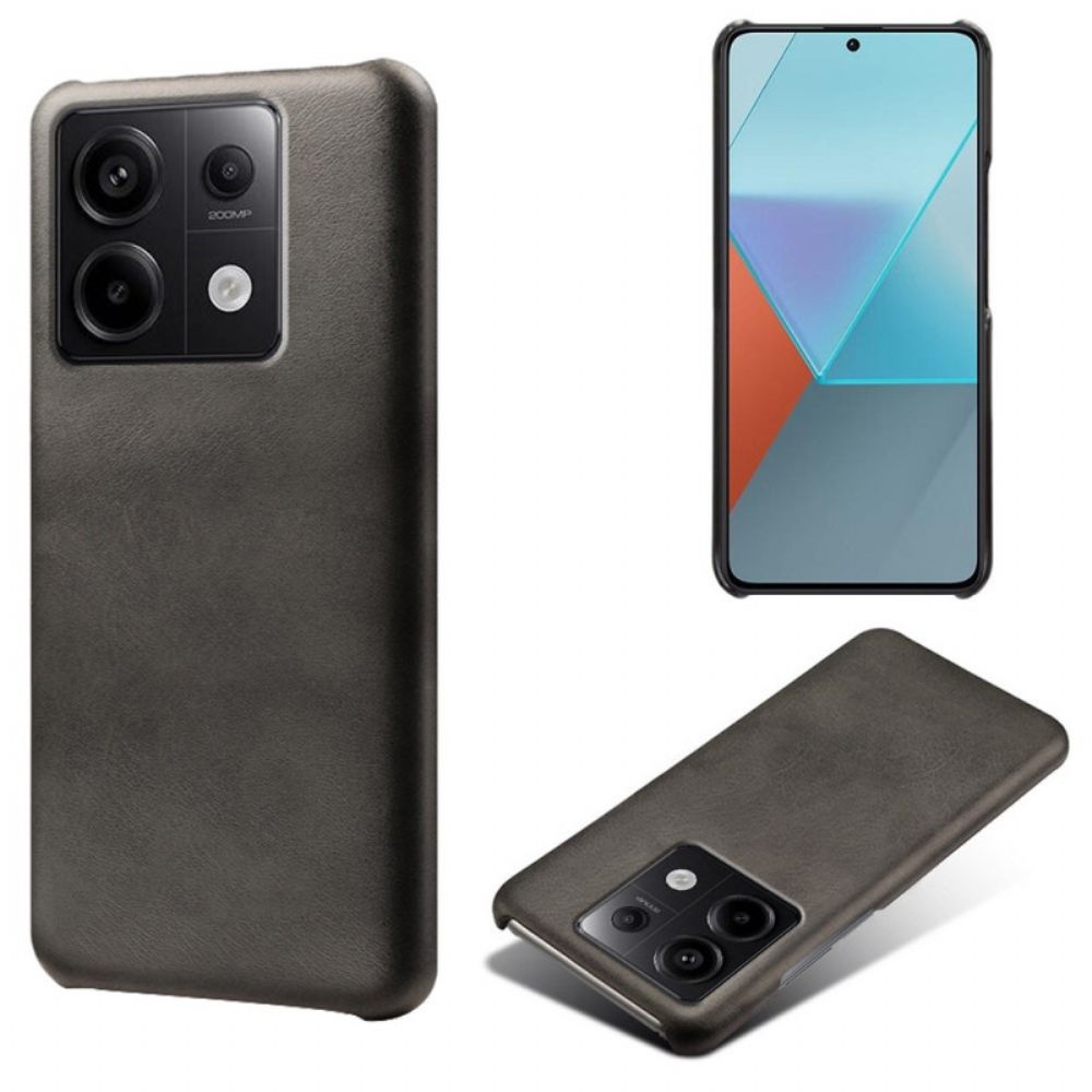 Case Hoesje Xiaomi Redmi Note 13 Pro 5g Telefoonhoesje Ledereffect