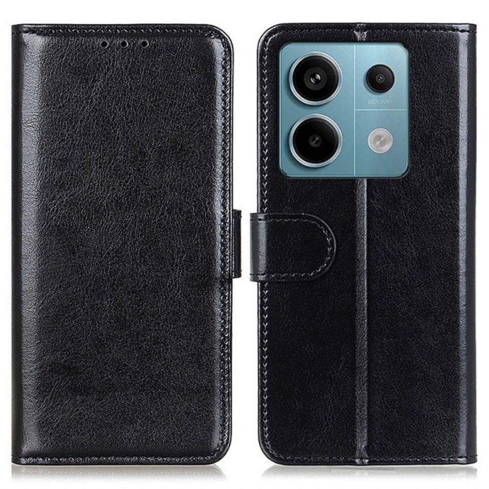 Flip Case Leren Xiaomi Redmi Note 13 Pro 5g Kunstlakleer