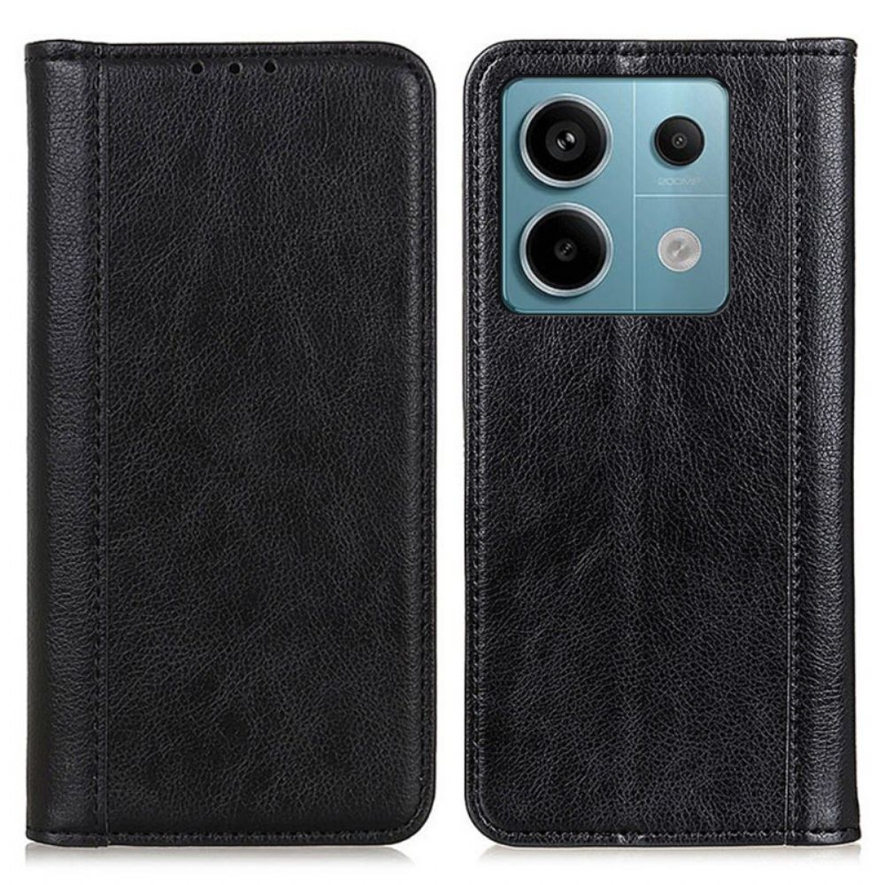 Folio-hoesje Xiaomi Redmi Note 13 Pro 5g Litchi-textuur