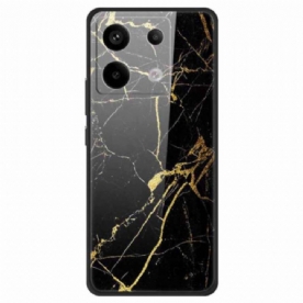 Hoesje Xiaomi Redmi Note 13 Pro 5g Goudkorrelig Gehard Glas