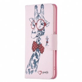 Folio-hoesje voor Realme C35 Giraffe